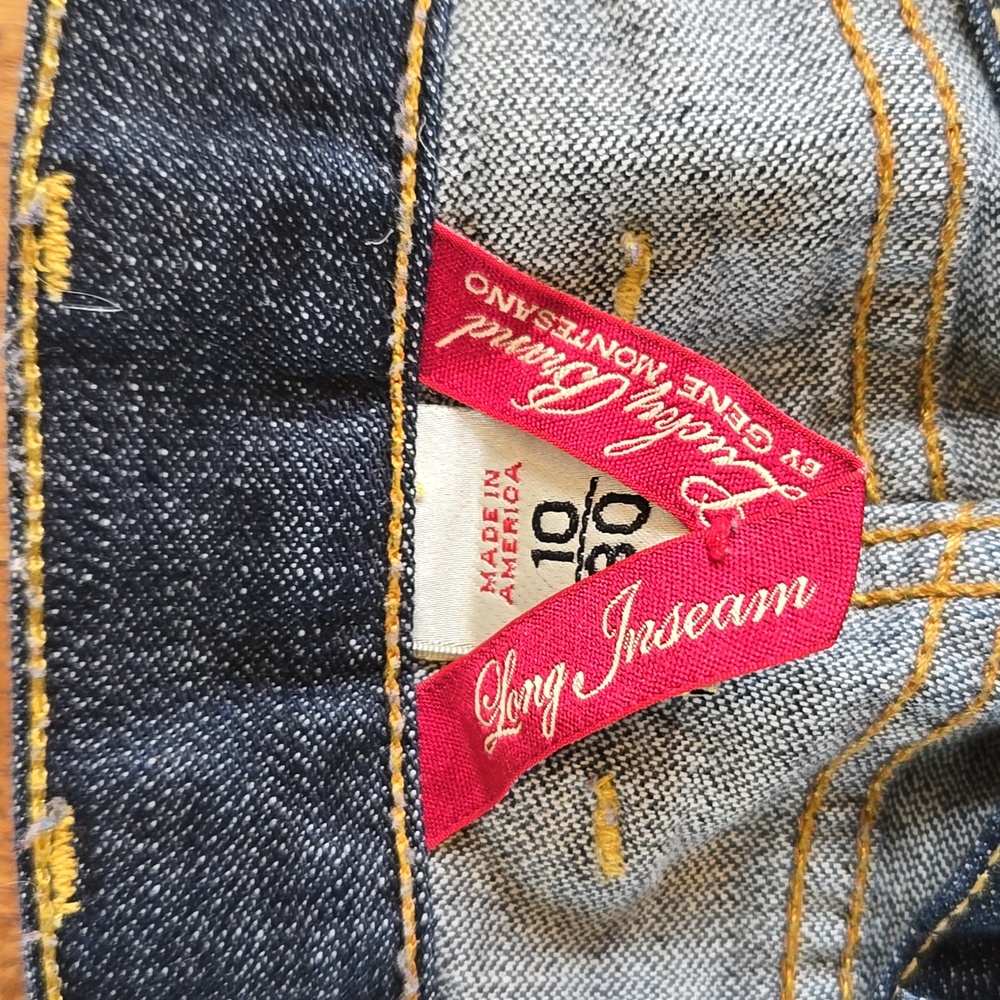 Lucky Brand Bootcut Jeans Size 30/10 Long Inseam 33" - Picture 2 of 8